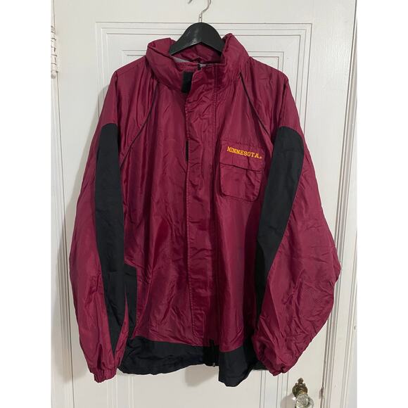 Minnesota Gophers Jacket with Roll-Away Hood Size XL - Picture 1 of 8
